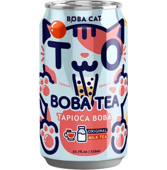 BOBA CAT - Original Tapioca Boba Tea 315ml